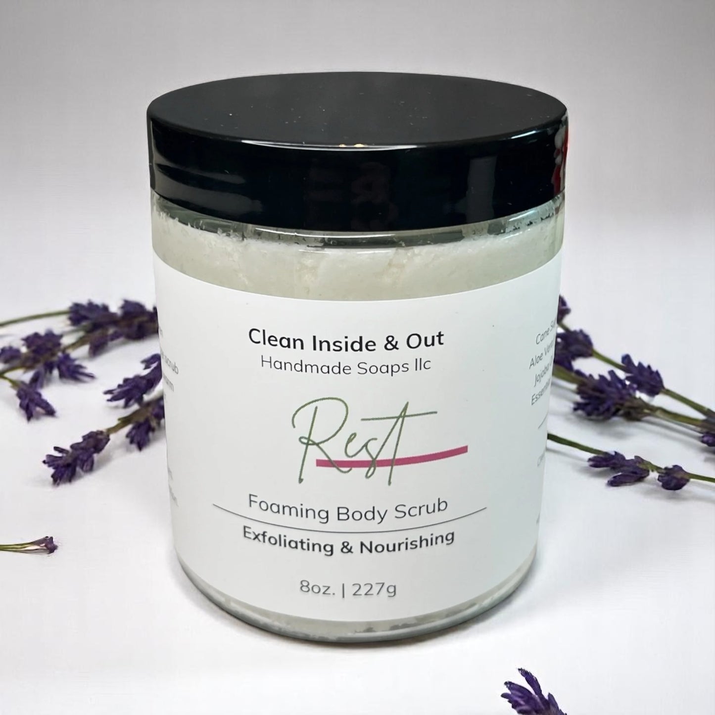 Rest Foaming Body Scrub
