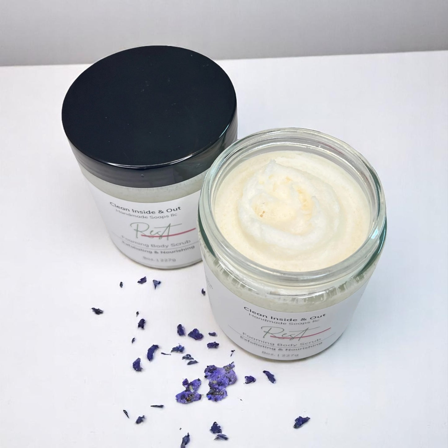 Rest Foaming Body Scrub