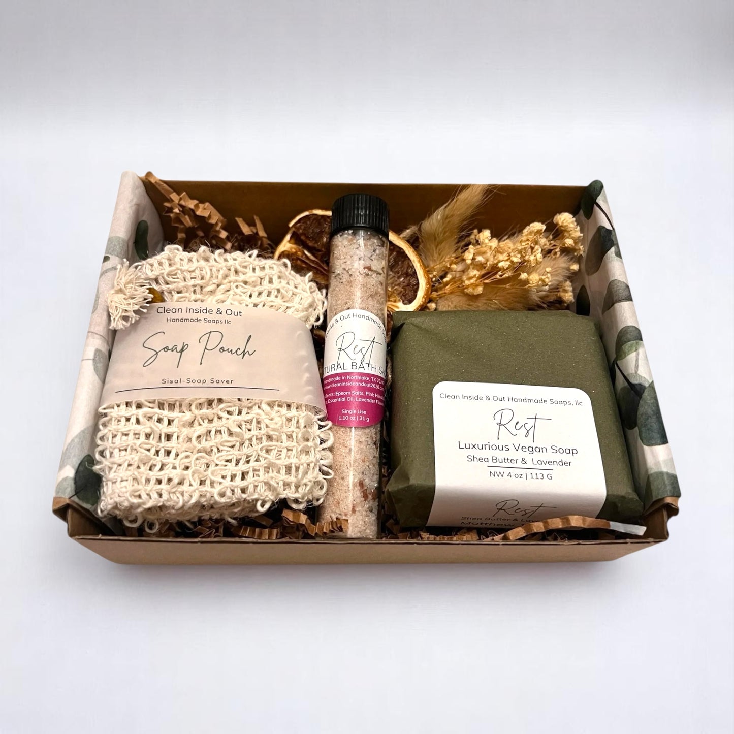 Sisal Soap Pouch
