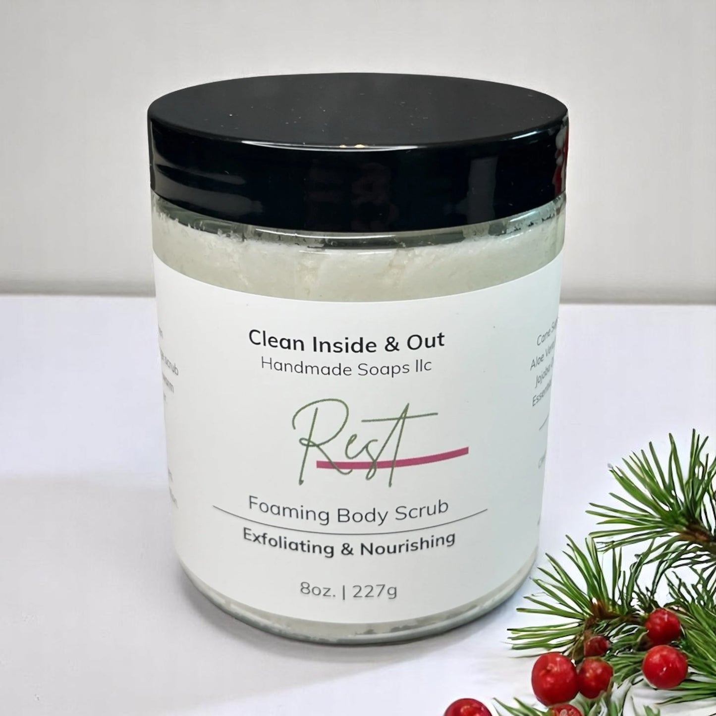 Rest Foaming Body Scrub
