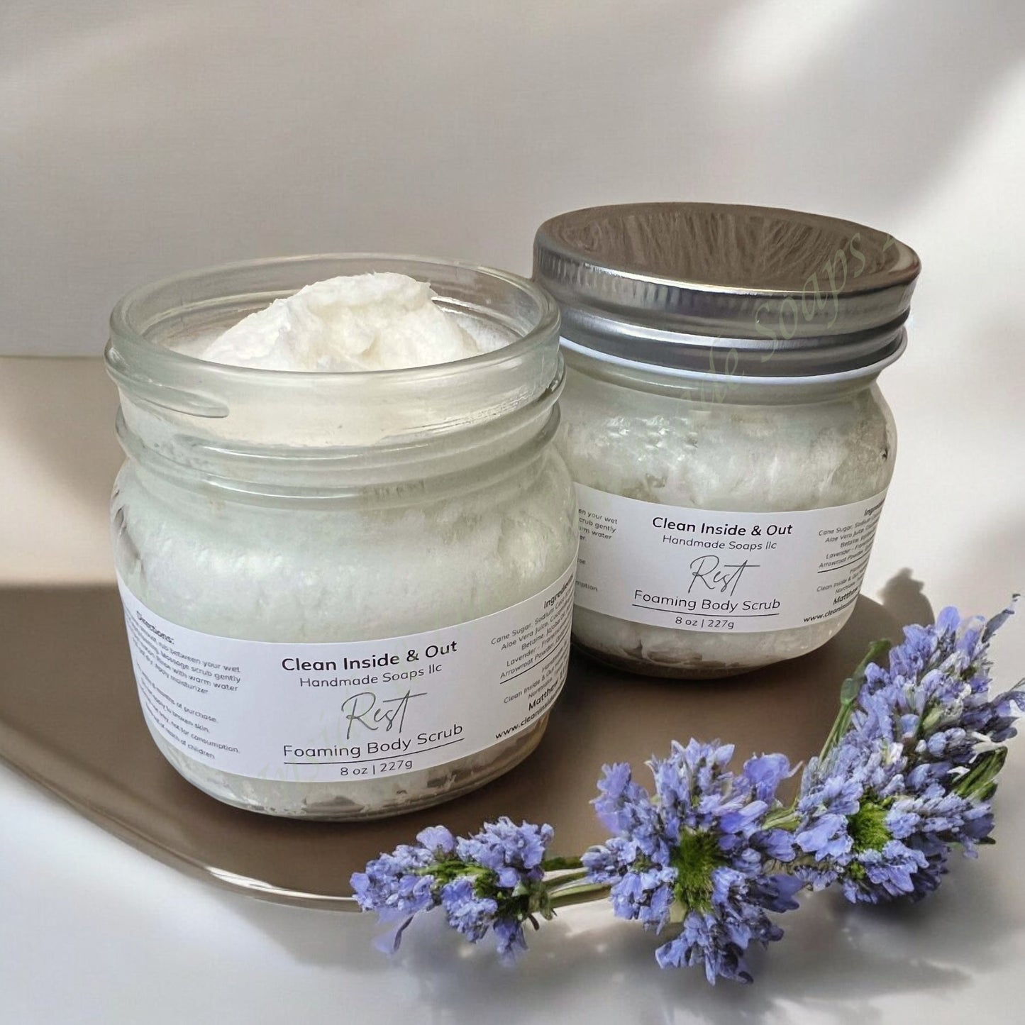 Rest Foaming Body Scrub